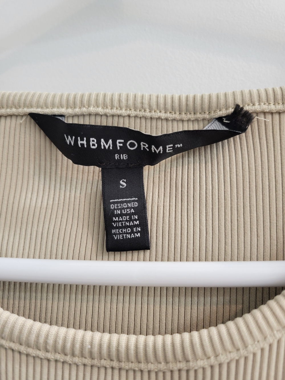 WHBM For Me Rib Tank - Picture 3 of 5